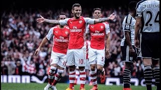 Jack Wilshere vs West Brom Home 24052015 HD [upl. by Phionna]