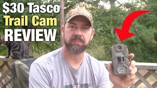 30 Tasco 6MP Trail Camera Review and Setup Instructions [upl. by Llesram740]