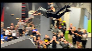 WORLDS BEST PARKOUR ATHLETES SPEED COMPETITIONS [upl. by Crary]