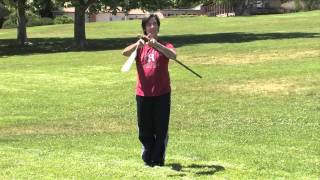 Tai Chi Sword Form 32 Yang Taiji Jian [upl. by Florida]