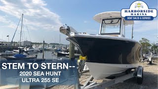 Stem to Stern 2020 Sea Hunt Ultra 255 SE [upl. by Meneau]