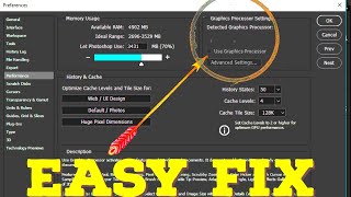 Your Graphics Processor Is Incompatible Photoshop 2022 [upl. by Suruat]