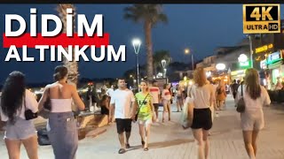 Didim Altınkum Night Walking Tour🇹🇷July 2024 TURKEY [upl. by Roderica]