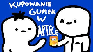 KUPOWANIE GUMEK W APTECE [upl. by Sinned]