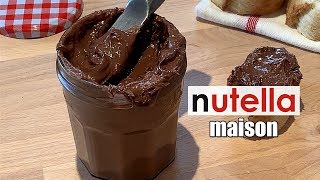 Nutella maison  Recette de Nutella facile et rapide [upl. by Weitman]