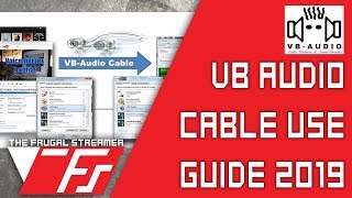 VB Audio Cable Installation and Use Guide 2019 [upl. by Ylremik]