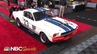 Mecum Monterey 1965 Shelby GT350R Fastback sells for a COOL 115M  Motorsports on NBC [upl. by Will]