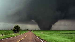 Insane EF4 Kansas Tornado RAW Footage New Upgraded HD Version [upl. by Claud]