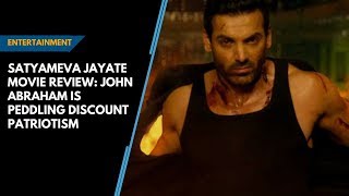 Satyameva Jayate movie review John Abraham is peddling discount patriotism [upl. by Murdoch511]