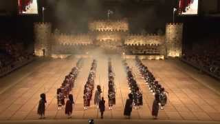 The Massed Pipes and Drums of Music Show Scotland  Live in the Tui Arena at Hannover [upl. by Bartholomew]