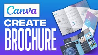 How To Create A Brochure In Canva TUTORIAL FOR BEGINNERS [upl. by Naujal349]