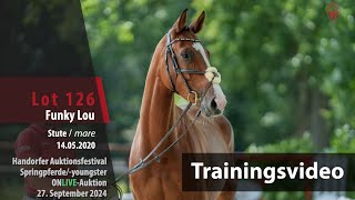 Auktionsfestival Training Lot 126 Funky Lou Stute v Foncetti vd Heffinck  Cayenne van de Heffinck [upl. by Sura232]