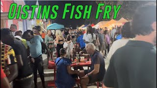 Oistins Fish Fry Barbados 4K Friday Night Walk Through walking tour part 1 ✨🇧🇧✨ 2023 [upl. by Nyroc]