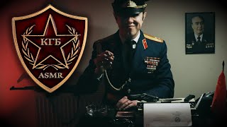 ASMR Soviet Interrogation ☭ Cold War Spy Roleplay Relaxing Binaural Frequencies and Mild Threat [upl. by Masha]