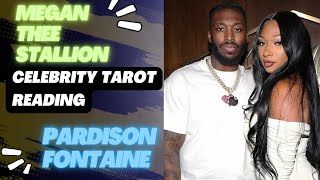 Megan Thee Stallion Pardison Fontaine 👀 “If I’m the joker Your Harley Quinn” Celebrity Tarot Reading [upl. by Salohcim982]