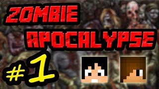 Tackle⁴⁸²⁶ Minecraft Custom Map  Zombie Apocalypse 1 บร๊ะเจ้าช่วยด้วย [upl. by Ahsenwahs839]