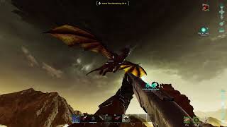 Ark Survival Ascended Gamma Dragon  Official PVE [upl. by Iznil]