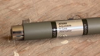 AudioTechnica AT8202 Adjustable InLine Attenuator Review [upl. by Spiro896]