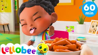 Yummy Yes Eat Veggies  Vegetable Song  Baby Nursery Rhyme Mix  Preschool Playhouse Songs [upl. by Lyrehc219]