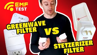 Dirty Electricity Filter EMF Test Greenwave Filter vs Stetzerizer Filter [upl. by Skelly]