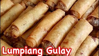 LUMPIANG GULAY RECIPE  Crunchy Lumpiang Togue  Filipino Vegetable Roll  PINOY SIMPLE COOKING [upl. by Neelhtakyram]