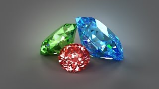 Blender Quick Tip 4  Diamonds in Blender [upl. by Anzovin]