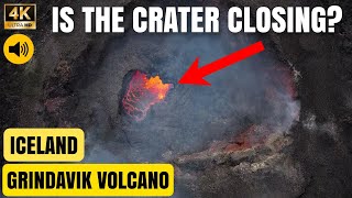 Lava Is Still Bubbling Under Cauldron Crust Is The Crater ClosingDrone CloseUpOverview May52024 [upl. by Ayin]