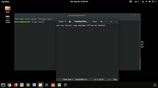 How to install amp use snap package manager in Ubuntu [upl. by Cissiee]