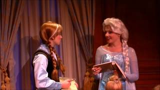 Anna amp Elsa from Frozen Meet amp Greet Opens in Norway at Epcot [upl. by Adigun]