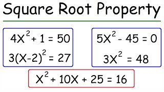 Solving Quadratic Equations By Completing The Square [upl. by Blim]