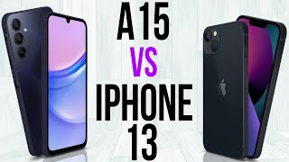 A15 vs iPhone 13 Comparativo amp Preços [upl. by Onairda]