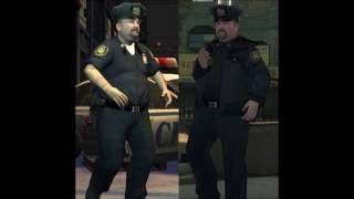 Grand Theft Auto 4  Police Dialogue [upl. by Atiuqehs]