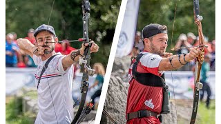 David Jackson v William Melnik – barebow men gold  Terni 2022 3D Championships [upl. by Katine622]