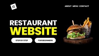 How to Make a FREE Restaurant Website in WordPress  Phlox Theme amp Elementor Tutorial for Beginners [upl. by Ssirk377]