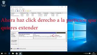 Como Unir Dos Particiones de Disco Duro en Windows 10 [upl. by Clarabelle116]