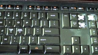 How to Enable Scroll Lock on the Logitech Keyboard [upl. by Stiegler829]