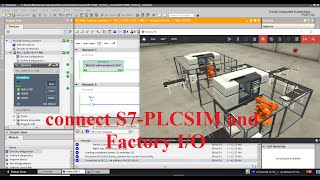 TIA Portal how to connect Siemens S7  PLCSIM and Factory IO  problem solved [upl. by Rimidalv630]