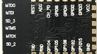 Running an ESP8266 ESP12E module in minimum configuration As obtained from Banggood [upl. by Pastelki535]