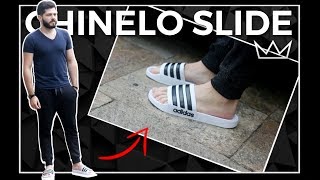 CHINELO SLIDE MASCULINO como usar  MODA MASCULINA [upl. by Isac]