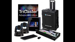 NewTek Tricaster Mini 4K Como construir um estúdio de TV em 5 minutos [upl. by Birkner850]