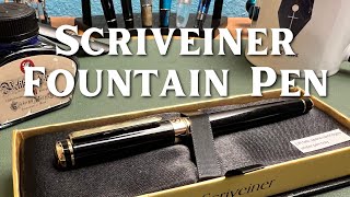 Scriveiner Fountain Pen Review [upl. by Huai]