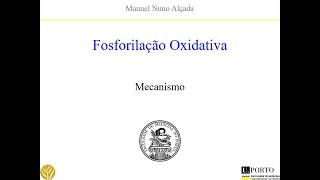 Fosforilação oxidativa  mecanismo [upl. by Lord]