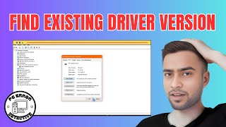 How to Find the Existing Driver Version in Windows 10 [upl. by Mcdermott]