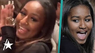 Sasha Obama’s New Viral TikTok Dancing Video [upl. by Gona]