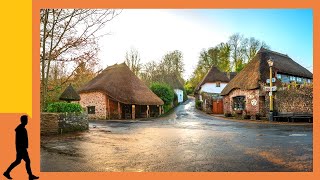 Cockington Walk a Charming Village With Thatched Cottages amp Full of English Rural Charm [upl. by Nnylatsirk263]