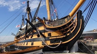 Portsmouth Historic Dockyard amp Harbour Tour [upl. by Yttig]