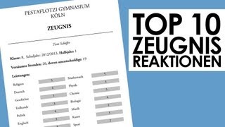 Top 10  Was tun bei einem schlechten Zeugnis [upl. by Ehav]