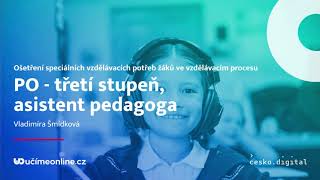 Podpůrná opatření  třetí stupeň asistent pedagoga  Učíme nanečisto 83 [upl. by Yi]