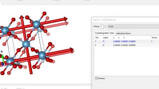 Drawing VECTORS in VESTA  TUTORIAL 6 [upl. by Rriocard]