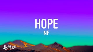 NF  HOPE Lyrics [upl. by Yeung]